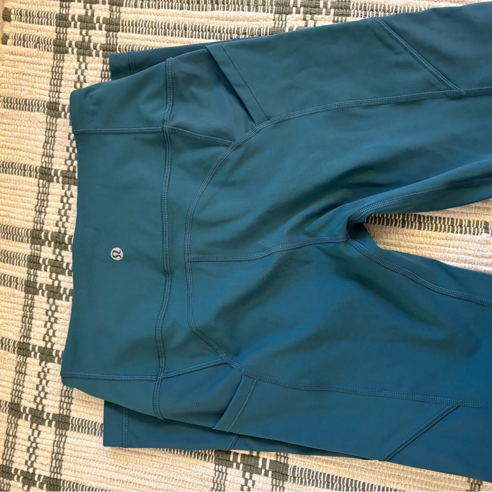Teal Yoga Leggings